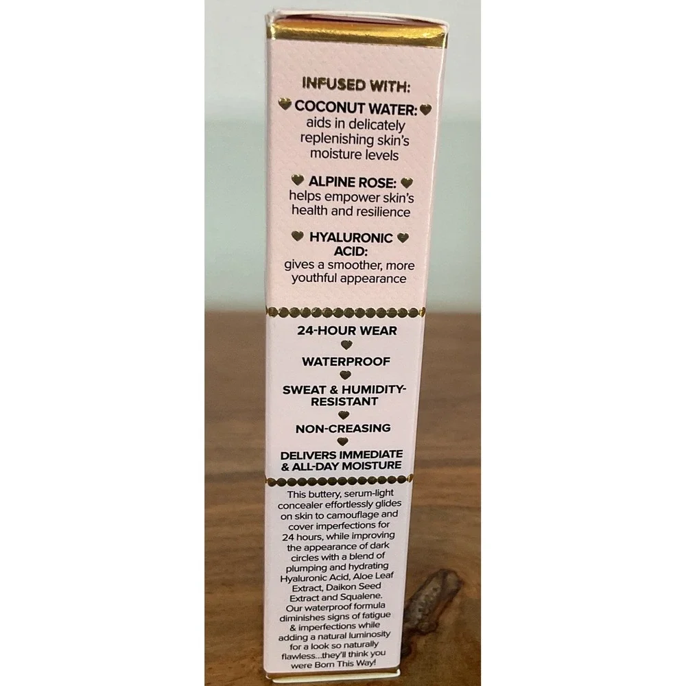 Faced Born This Way Ethereal Light Smoothing Concealer BUTTERCUP NEW
